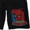 Marvel Comics Amazing Spider-Man Men's Black Graphic Shorts - 2 of 4