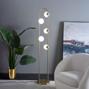 VYNXARIA 66"H Modern Floor Lamp for Living Room, Artema Floor Lamp with WHITE, Tall Corner Lamp for Bedroom & Office Lighting - 1 of 4