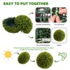 Topiary Ball  2 PCS, Artificial Plant Topiary Balls  Decorative Balls for Outdoor Patio Garden and Indoor, Wedding Decoration - 4 of 4