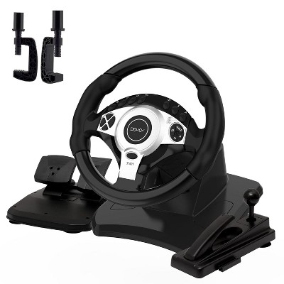 NBCP Racing Wheel with 270/900° Rotation, PC Steering Wheel with Pedals, Dual-Motor Vibration & Gear Shifter for Xbox Series X|S