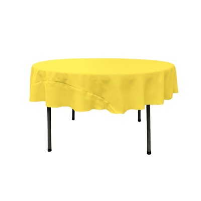 Slickblue Polyester Poplin Round Tablecloth 41 Different Colors 7 Sizes