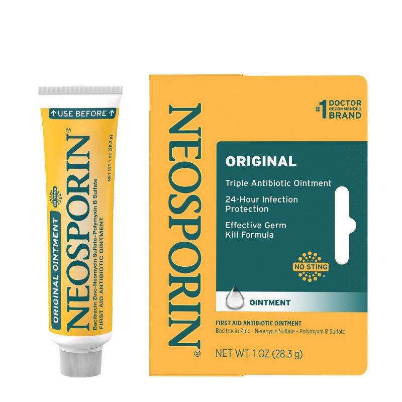 Neosporin Original First Aid Antibiotic Ointment - 1oz, 5 of 8