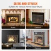 VEVOR Fireplace Screen Single Panel, Sturdy Iron Mesh Fireplace Screen, 38.6"(L) x29.8"(H) Spark Guard Cover, Simple Installation, Gold - 4 of 4
