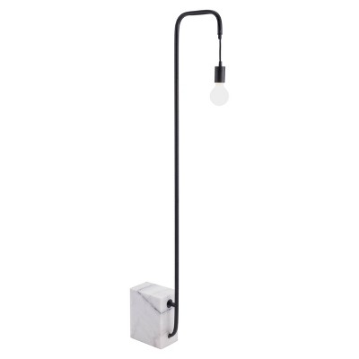 Lilias Floor Lamp (Includes LED Light Bulb) Black - ZM Home