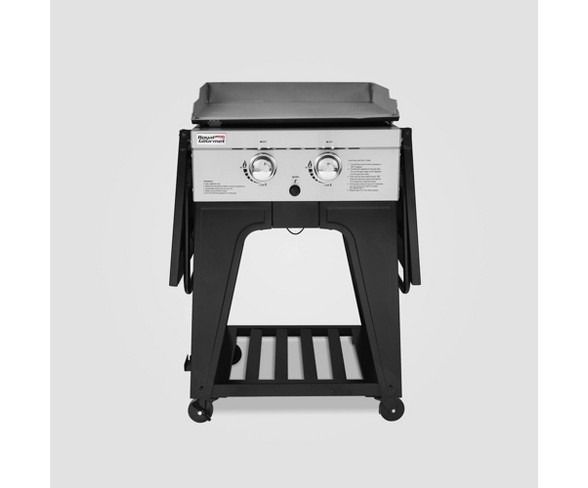 2 Burner Propane Gas Grill Griddle GB2000 Black - Royal Gourmet
