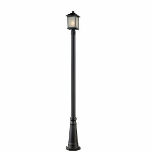 Z-Lite Holbrook 1 - Light Post Light in  Black - 1 of 1