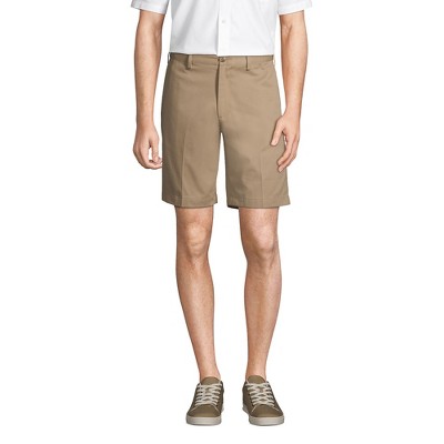Lands' End Men's Comfort Waist 9" No Iron Chino Shorts
