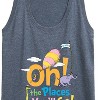 Women's - Dr. Seuss - Oh! The Places You'll Go Graphic Racerback Tank - 2 of 4