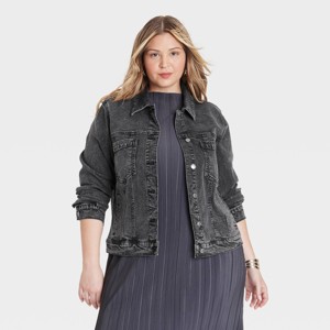 Women's Denim Jacket - Ava & Viv™ - 1 of 3