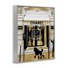 Stupell Industries Fashion Storefront Glam Poodle Black Framed Giclee Art - 3 of 4