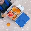 Bentgo Pop Leakproof Bento-style Lunch Box With Removable Divider-3.4 Cup -  Navy Blue/chartreuse : Target