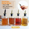 4 Pack 7 OZ Syrup Dispenser Bottles Set With Metal Pour Spout and Labels for Syrups - 4 of 4