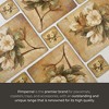 Pimpernel Sugar Magnolia Coasters Set of 6 - 4.25" Square - 4 of 4