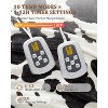 Heated Blanket Electric Throw with Dual Control, Reversible Flannel Heating Blankets, Soft Heated Throws for Couch - 4 of 4