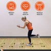 Body Sport Adjustable Athletic Speed Training Hurdles, Jumping & Speed Training Fitness Equipment, Hurdles for Sports - Set of 5 - Yellow - 2 of 4