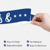 Big Dot of Happiness Stars & Stripes - Peel and Stick Patriotic Party Decoration - Wall Decals Backdrop - 3 of 4