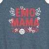 Women's - Instant Message - Emo Mama Graphic Racerback Tank - 2 of 4