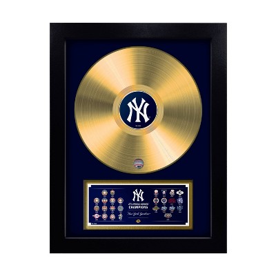 MLB Commemorative Championship Edition Gold Record - Yankees