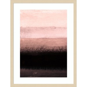 Amanti Art Shades of Pink by Iris Lehnhardt Wood Framed Wall Art Print - 1 of 4