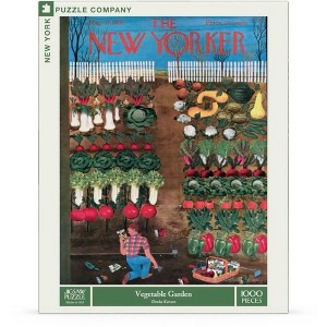 New York Puzzle Company Vegetable Garden 1000 Piece Puzzle - 1 of 4