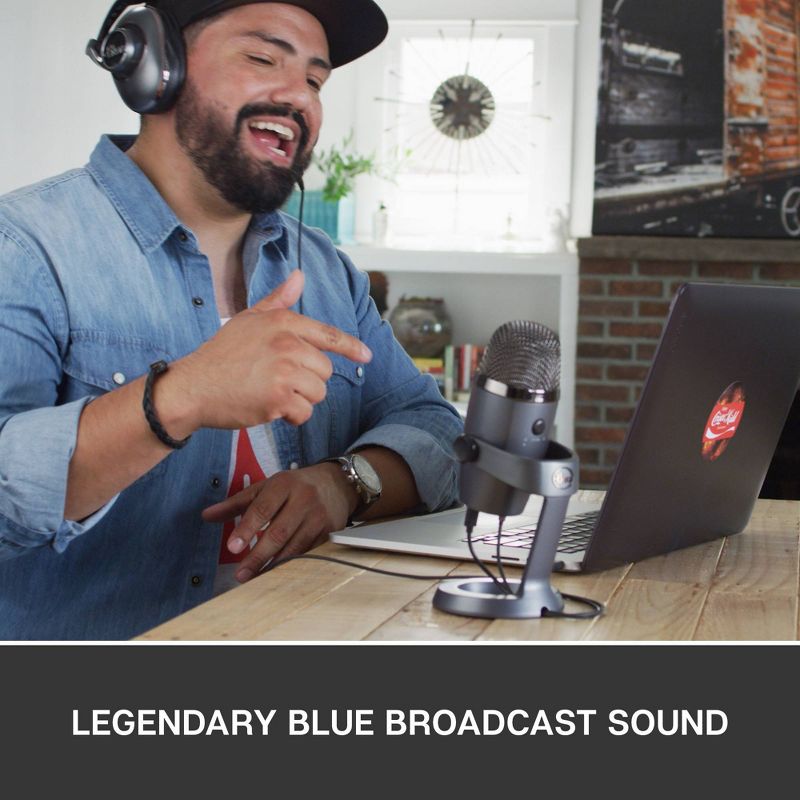 Blue Yeti Nano Premium USB Microphone, 3 of 12