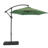 Whiteline Modern Living UM1683-GEE Aiden Standing Umbrella,Polyester Fabric in Green and Aluminum Pole - 3 of 4