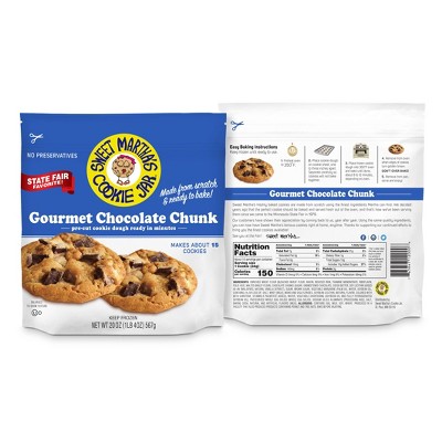 Sweet Martha's Gourmet Chocolate Chunk Cookie Dough - 20oz