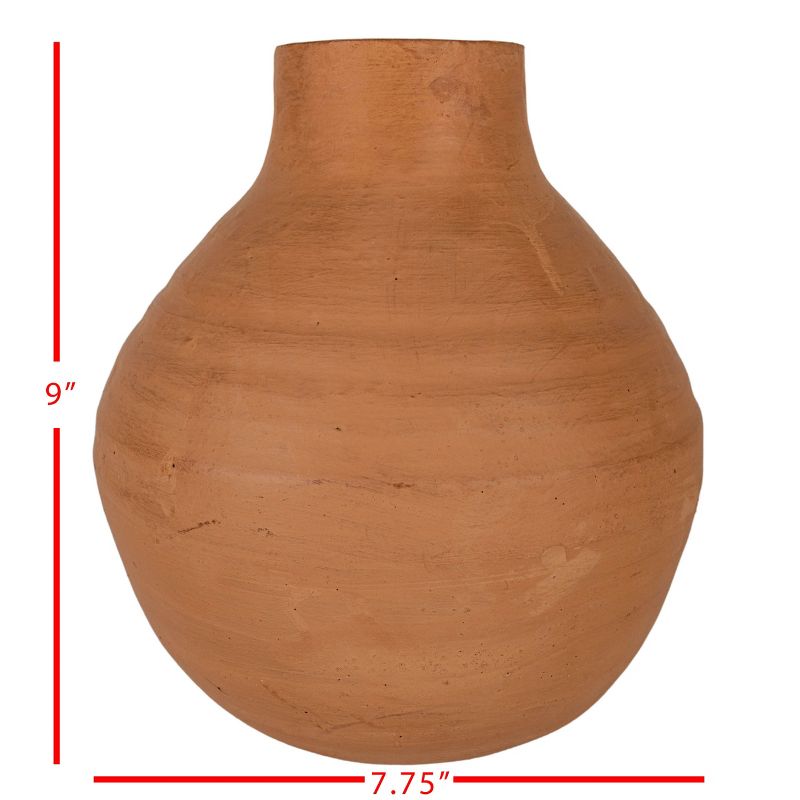 Natural Terracotta Vase - Foreside Home & Garden, 6 of 7