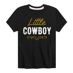 Boys' - Instant Message - Rodeo Little Cowboy Short Sleeve Graphic T-Shirt - 1 of 4