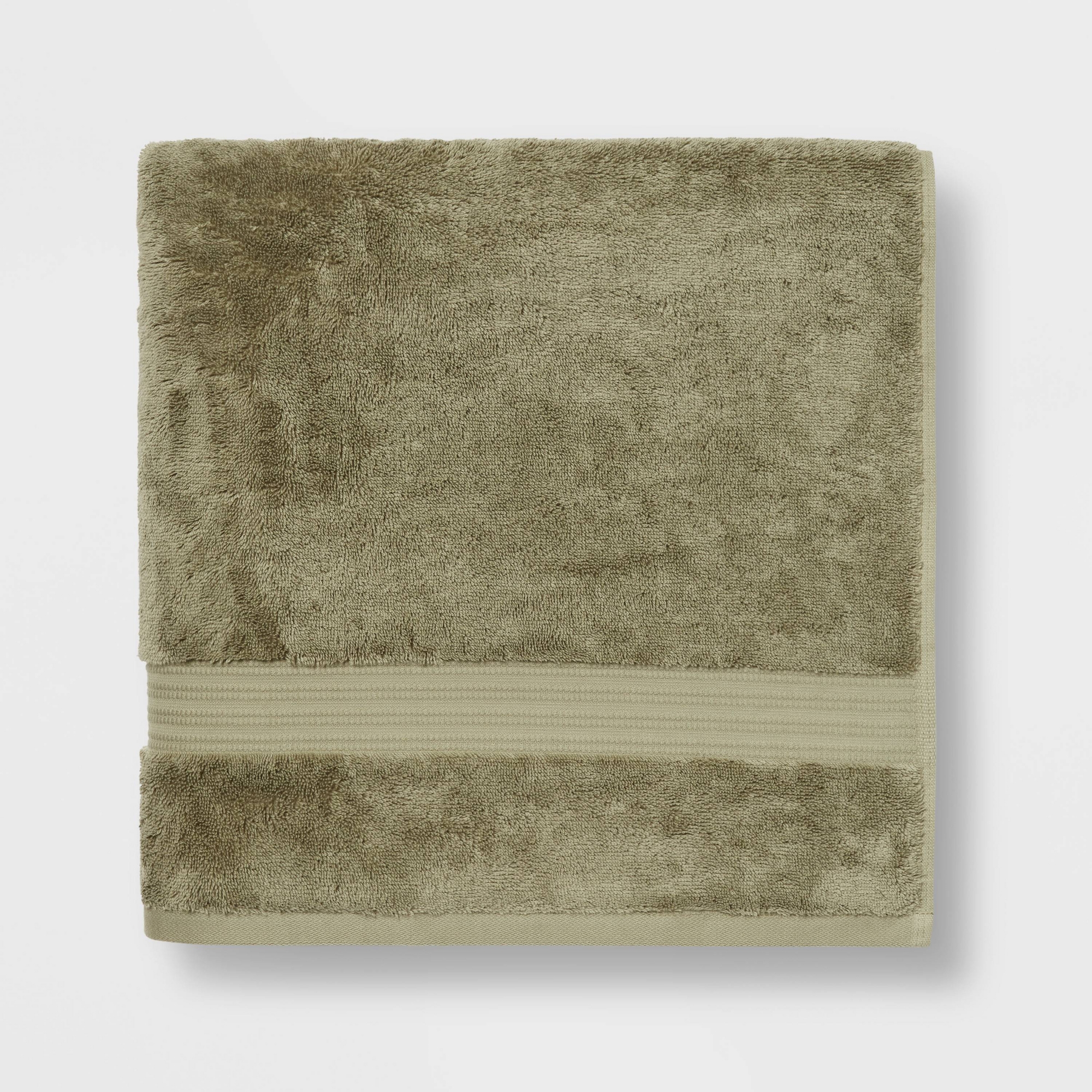 Total Fresh Antimicrobial Oversized Bath Towel Olive Green - Threshold™