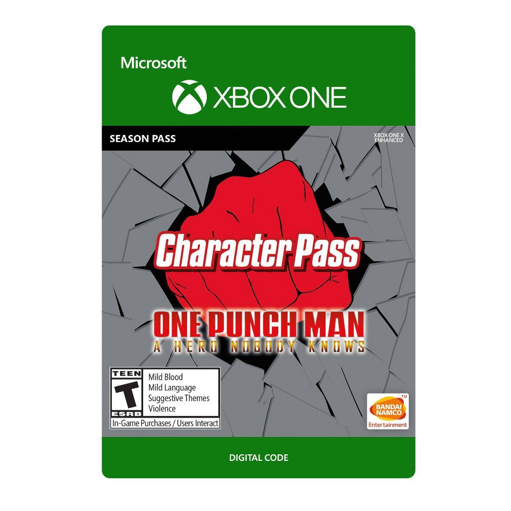 Photos - Game One Punch Man: A Hero Nobody Knows Character Pass - Xbox One (Digital)