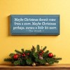 Slickblue Grinch Christmas Quote Wood Sign – Maybe Christmas Means More – Rustic Holiday Wall Decor 7x18, Color Options - 2 of 3