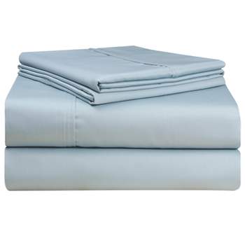 Pointehaven 500 Thread Count 100% Long Staple Cotton Deep Pocket 4 pc Sheet Set
