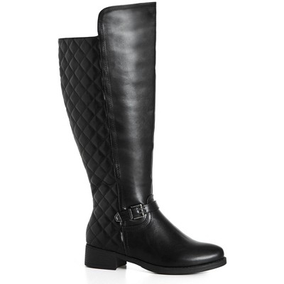 Avenue Women's Wide Width Ivory Tall Boot