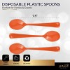 Plastic Spoons Disposable 50 Pack, Heavy Duty Plastic Silverware, Plastic Cutlery Ideal for Hot and Cold Food, Plastic Utensils - SparkSettings - 2 of 4