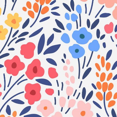 pink floral