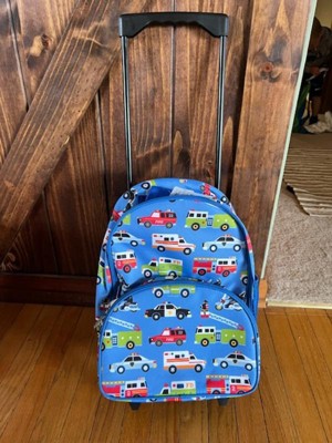 Wildkin Kids Rolling Suitcase Luggage (Heroes)