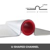VEVOR PEX Heat Transfer Plates, 200 pcs Box Radiant Heat Transfer Plates, 4 ft Aluminum PEX Heat Transfer Plates, 1/2 inch Heat Transfer Plates - 4 of 4