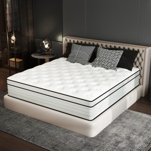 CHEVNI 12-14 Inch Mattress in a box Hybrid Spring Memory Foam Medium Firm - 1 of 4