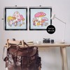 Stupell Industries Groovy Floral Mushrooms, 25" x 25" - 3 of 4