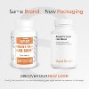 SuperSmart Brewer's Yeast Hair Boost - with Saccharomyces Cerevisiae, Zinc, Biotin - Hair Supplement | Non-GMO - 60 Vegetarian Capsules - 2 of 4