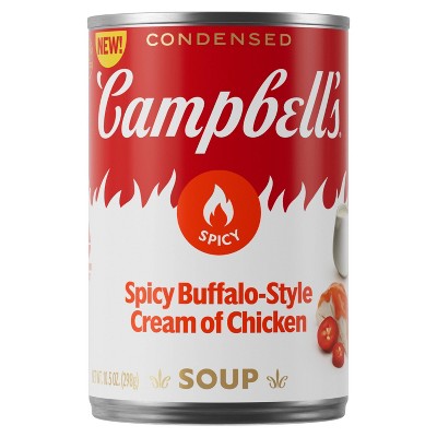 Campbell's Condensed Spicy Buffalo-Style Cream of Chicken Soup - 10.5oz