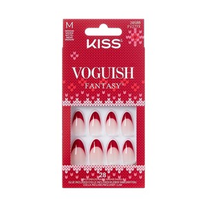 Kiss Nails Voguish Fantasy Fake Nails - Little Elves - 33ct - 1 of 4