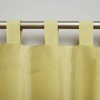 Set of 2 Indoor/Outdoor Solid Cabana Tab Top Window Curtain Panel - Exclusive Home - 4 of 4