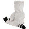 HalloweenCostumes.com Rascal Raccoon Baby Costume, Infant Raccoon Jumpsuit with Mitts and Diaper Access, Ringtail Animal Outfit - 2 of 3
