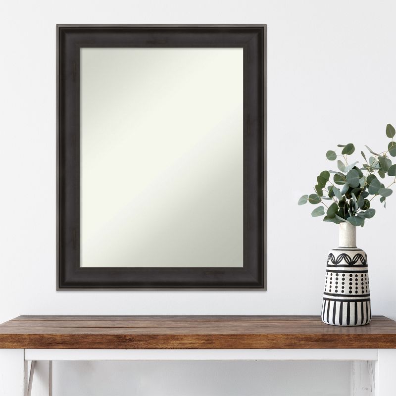 Amanti Art Allure Charcoal Non-Beveled Wood Framed Wall Mirror, 5 of 9