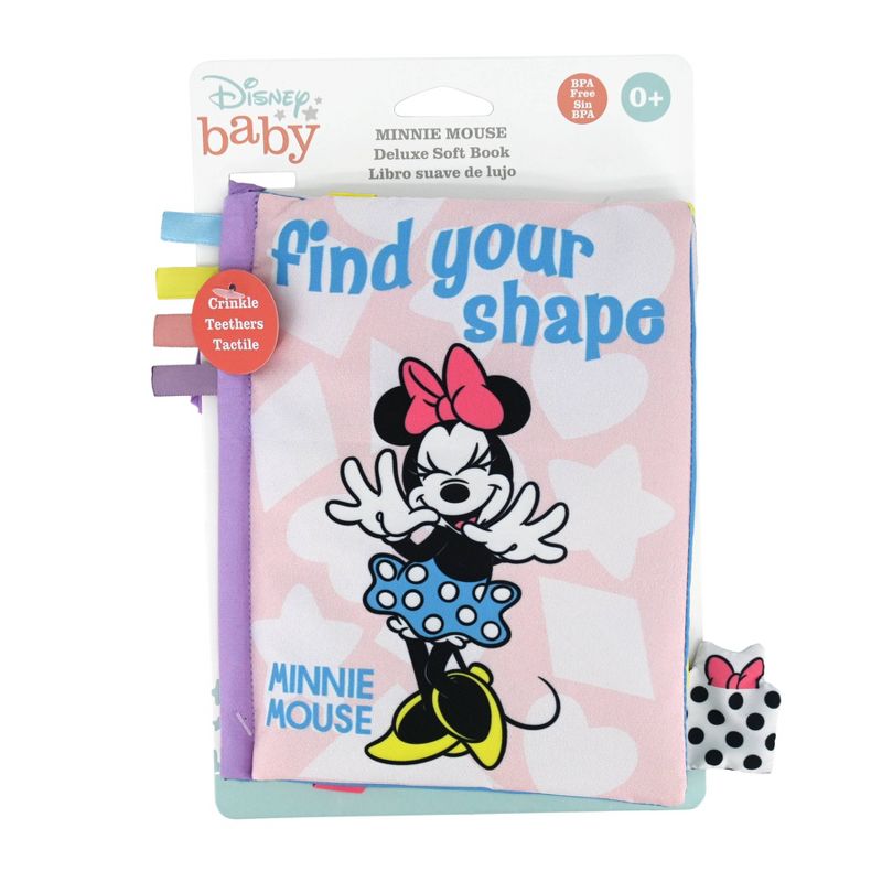 Disney Baby Minnie Mouse Deluxe Soft Book - Find Your Shape, 2 of 7