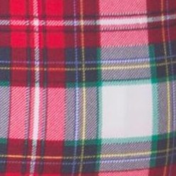 white plaid