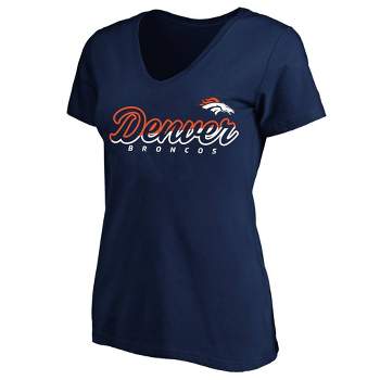 NFL Denver Broncos Short Sleeve V-Neck Plus Size T-Shirt