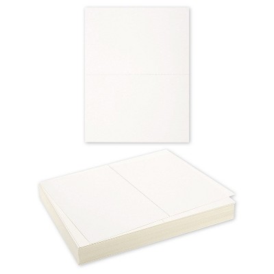 Best Paper Greetings 100-Pack Blank White Postcard Paper for Laser Printers (5.5 x 8.5 Inches)